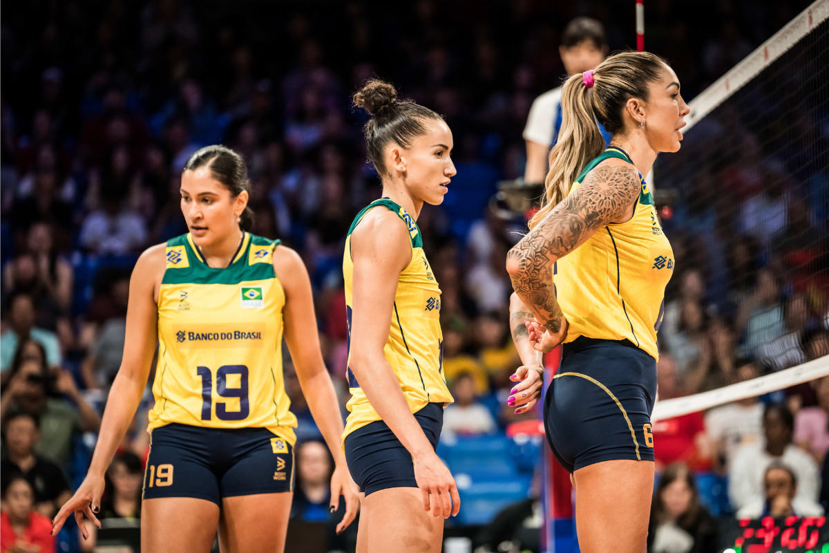 Jogos do brasil no pré-olímpico de vôlei feminino em 2023