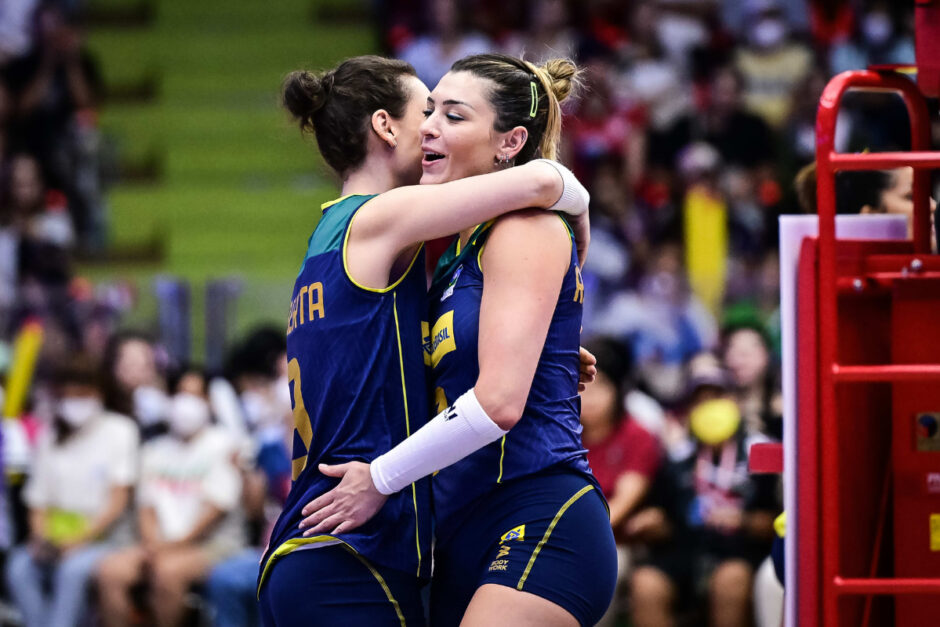 O Brasil de vôlei feminino é eliminado se perder para a China