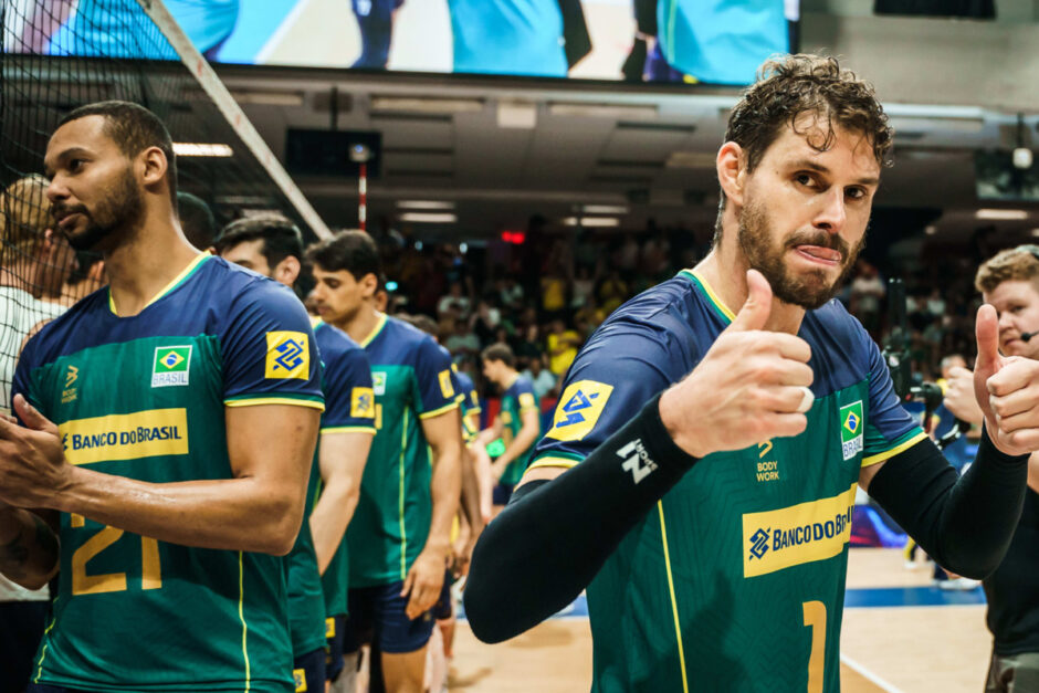 Que dia tem jogo do Brasil de vôlei masculino na Liga das Nações?