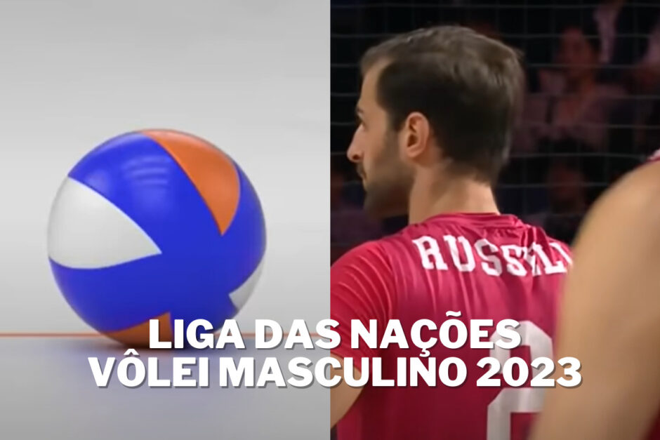 Programação Liga das Nações vôlei masculino 2023