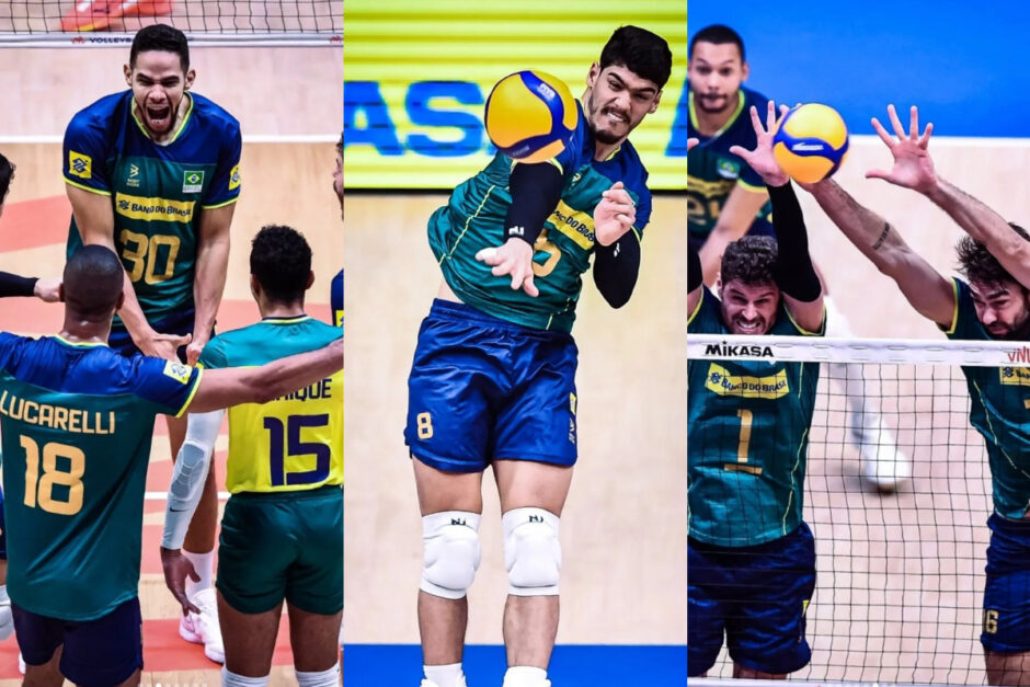 jogo do Brasil vôlei masculino