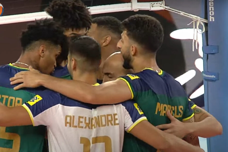 Brasil de vôlei masculino está na final da Copa Pan-Americana 2023