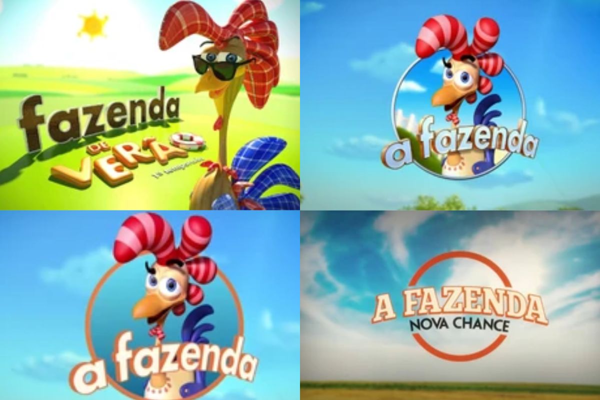 Fazenda logos 2013 a 2017