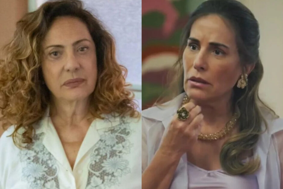 Reação da Irene ao ver agatha em terra e paixão