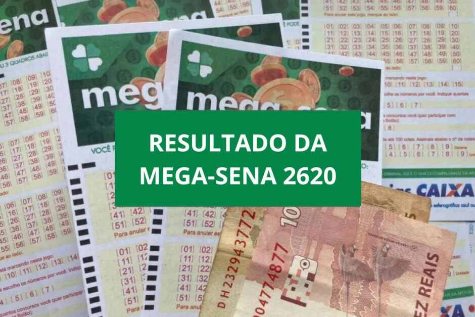 Resultado da Mega-Sena de sábado