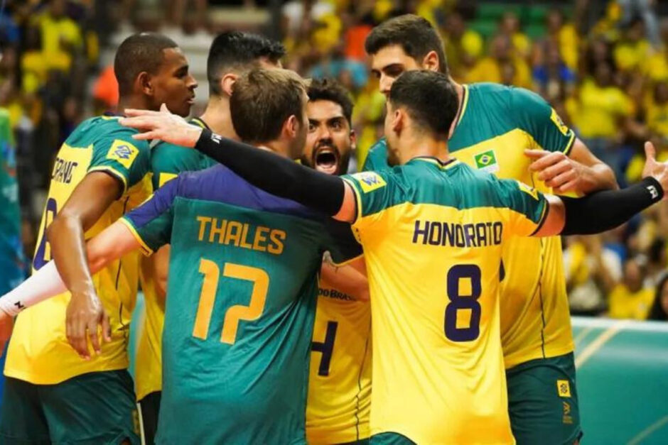 Horário do Brasil de vôlei masculino hoje