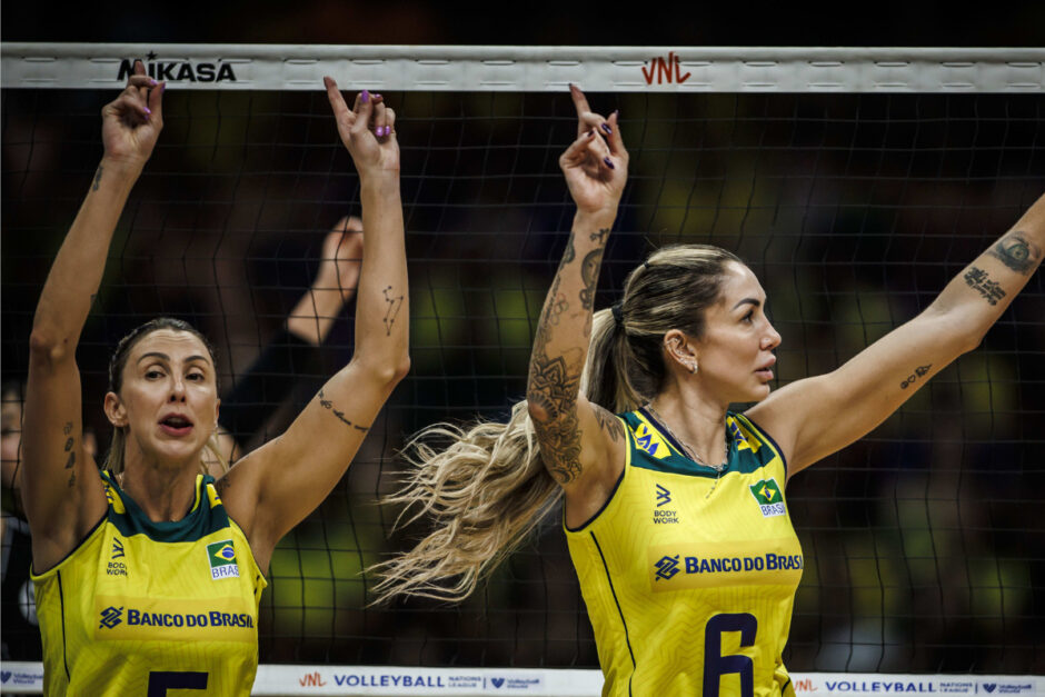 Brasil hoje de vôlei feminino