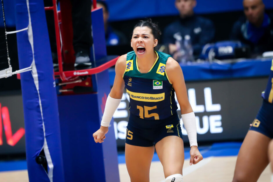 Horário da estreia do Brasil de vôlei feminino no Sul-americano 2023