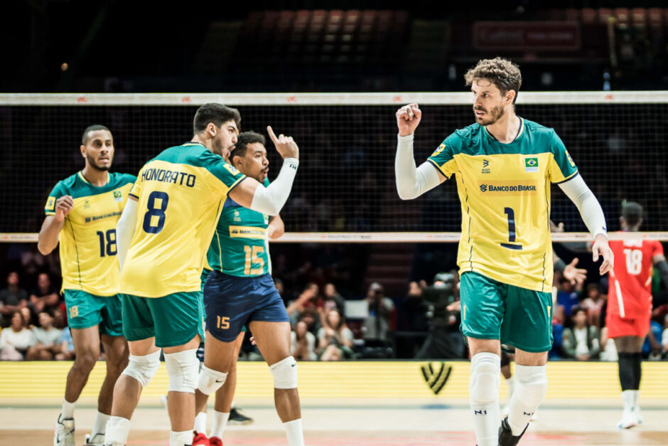 Quando é a estreia do Brasil no Pré-Olímpico de vôlei masculino 2023