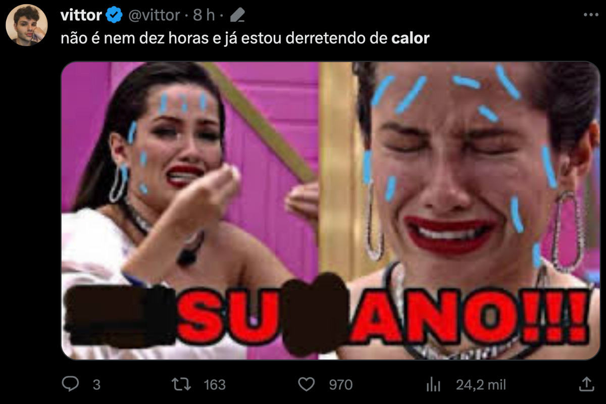 Memes sobre calor