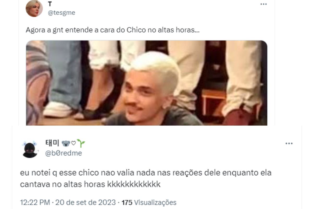 Chico e luisa sonza altas horas