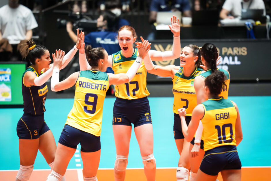 Resultado do jogo do Brasil vôlei feminino