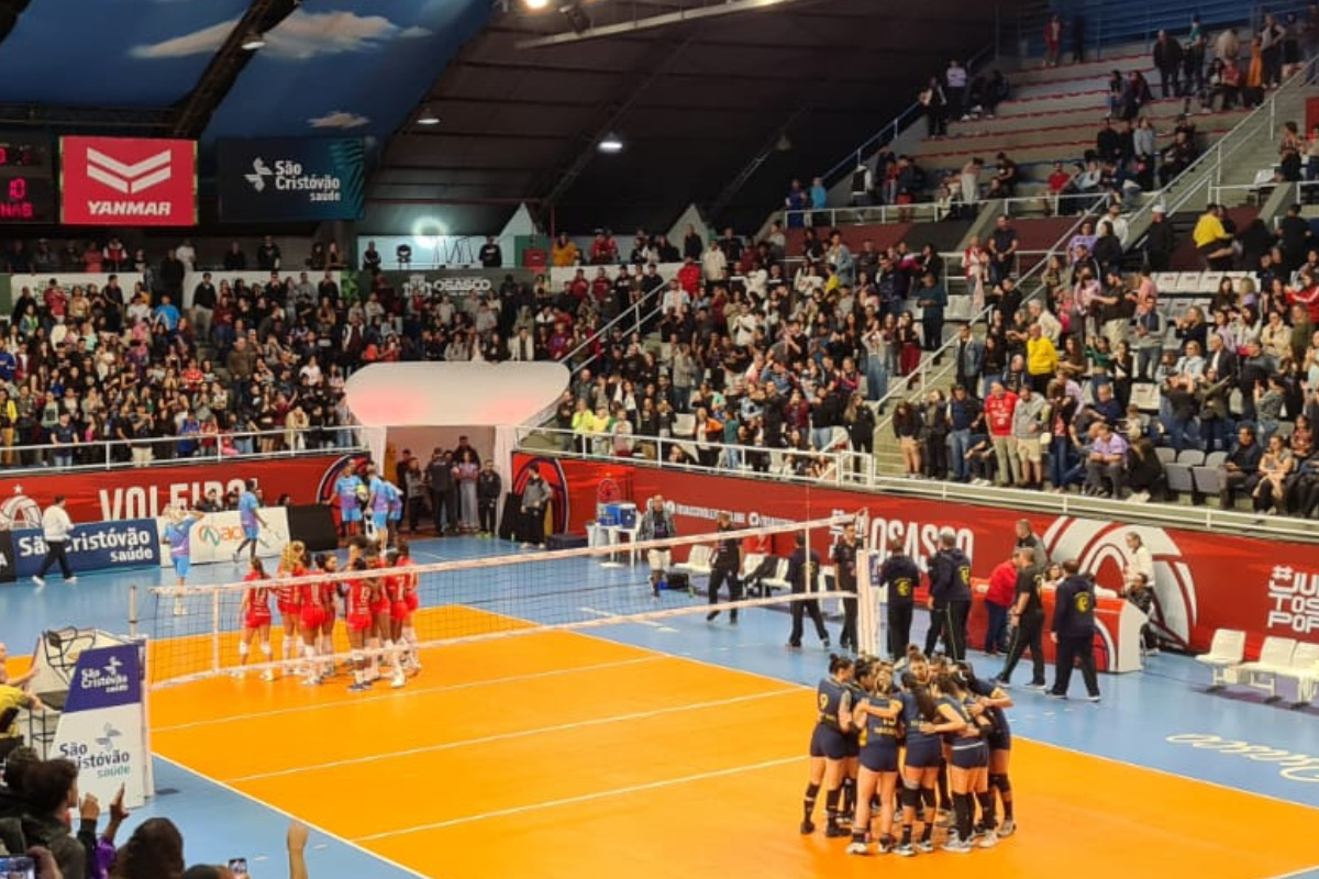 Osasco faz jogo de abertura do Campeonato Paulista de vôlei feminino nesta  terça-feira (16)