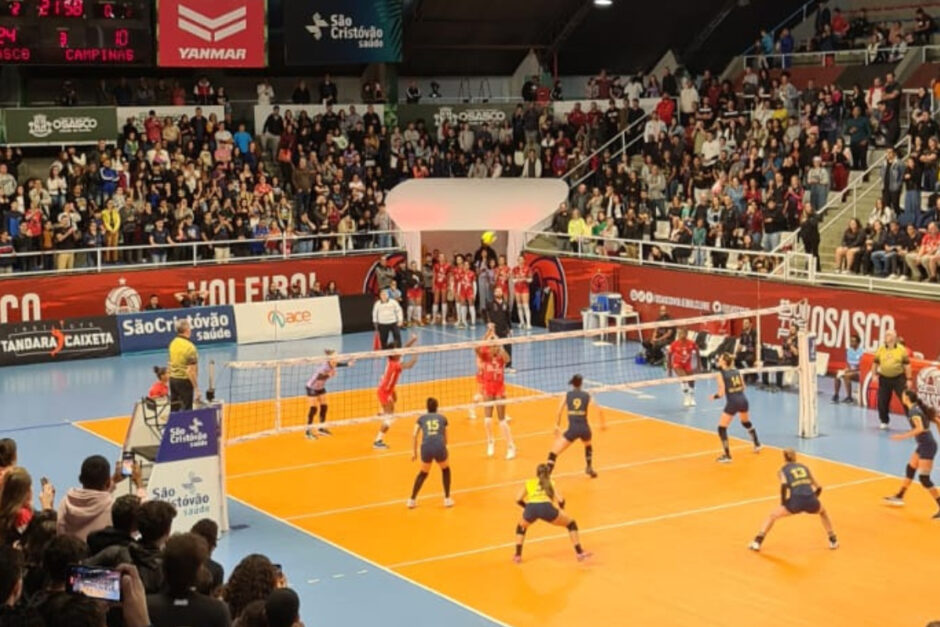 Próximo jogo do Osasco no Paulista de vôlei feminino é contra o Barueri