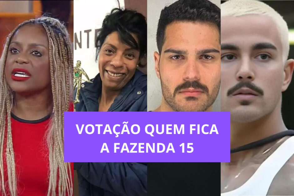 votação Enquete A Fazenda 2023