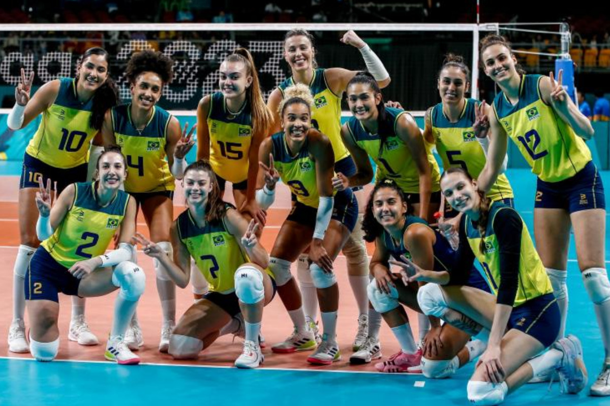 Brasil vôlei feminino nos jogos pan-americanos 2023