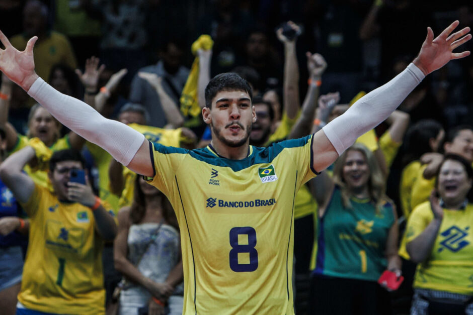 Classificação do Brasil no Pré-Olímpico de vôlei masculino após o Irã