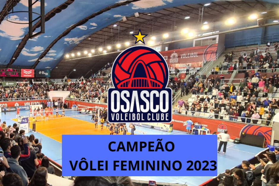 Osasco é campeão do Paulista de vôlei feminino em 2023