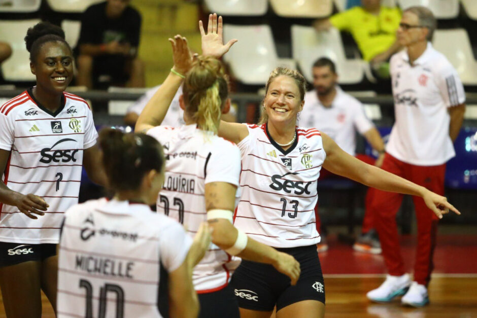 onde assistir Flamengo vôlei feminino hoje