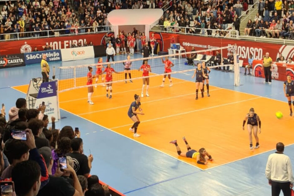 Osasco x Pinheiros vôlei feminino