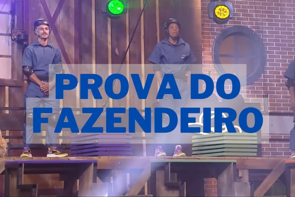 quem foi vetado da prova do fazendeiro