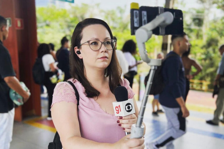 repórter da Globo é assaltada ao vivo