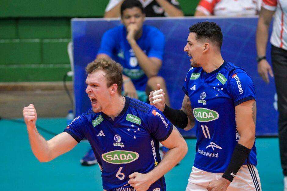 Horário do jogo do Sada Cruzeiro x América vôlei masculino no Mineiro