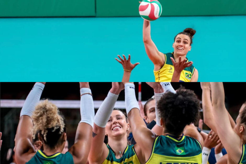 jogo do Brasil de vôlei feminino