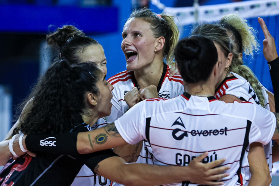 onde assistir Flamengo x Sesi Bauru vôlei feminino hoje