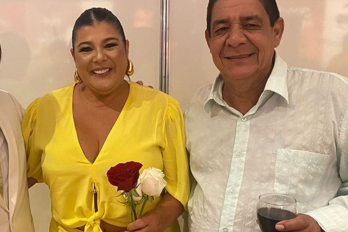 Zeca pagodinho e esposa