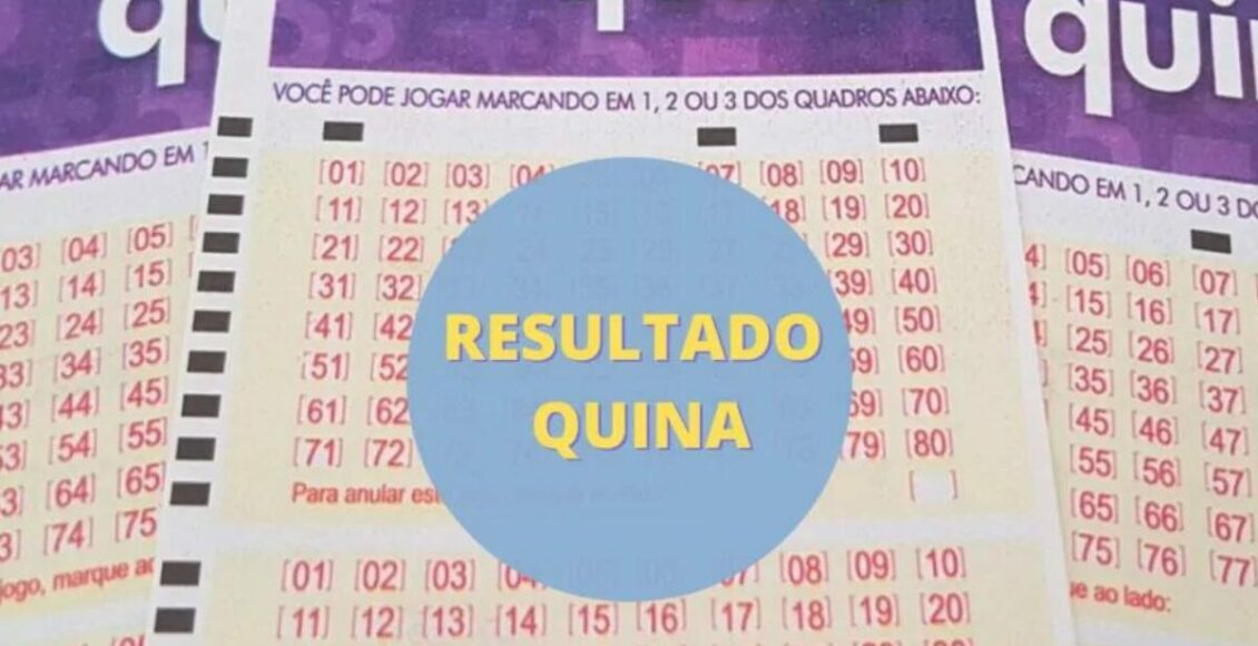 Resultado da Quina hoje