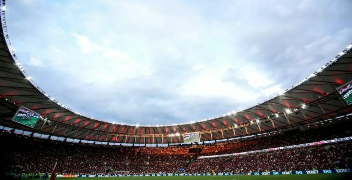 Imagem mostra estádio do Maracanã no Campeonato Carioca 2024