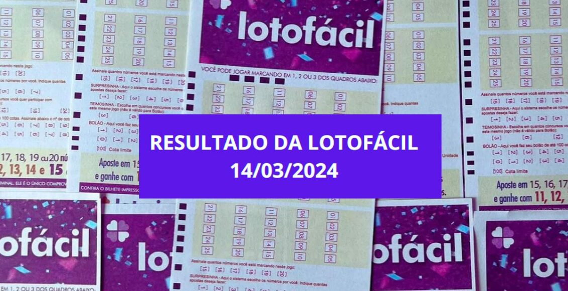 Resultado da Lotofácil 3053 e ganhadores