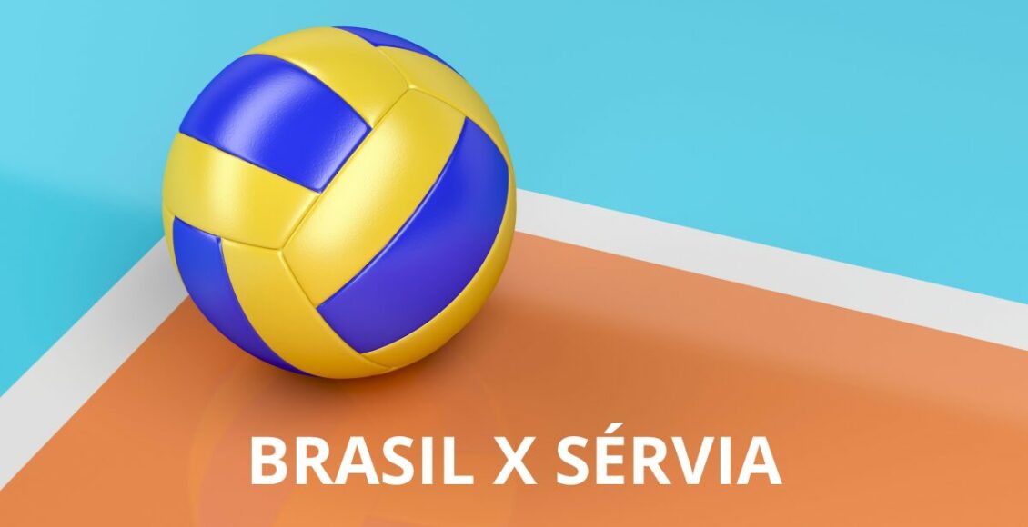 imagem do Jogo do Brasil de vôlei masculino