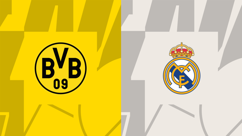 imagem do Borussia Dortmund x Real Madrid