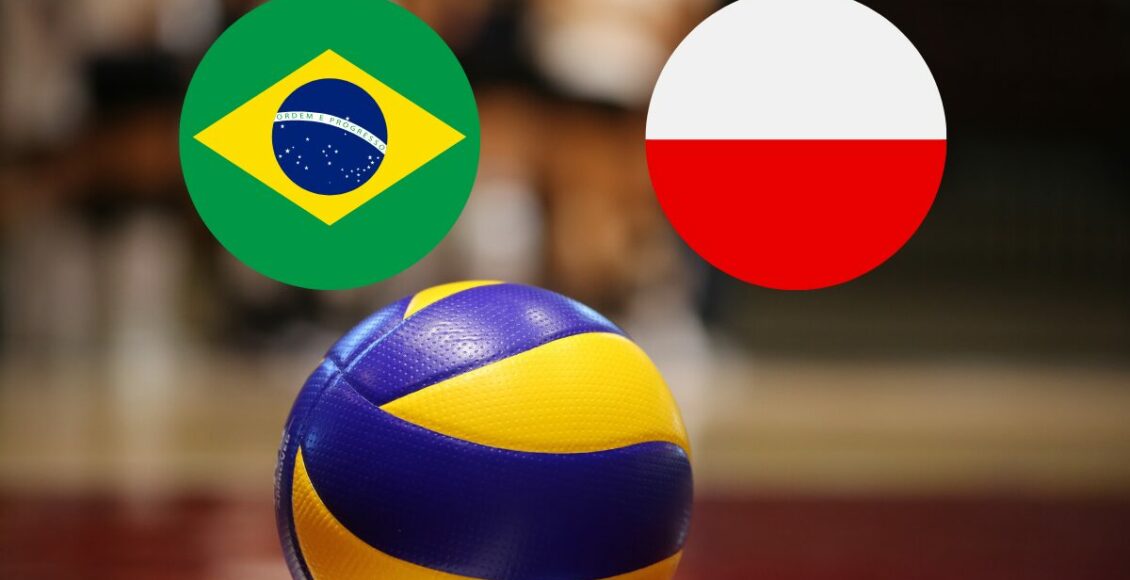 imagem do jogo do brasil vôlei