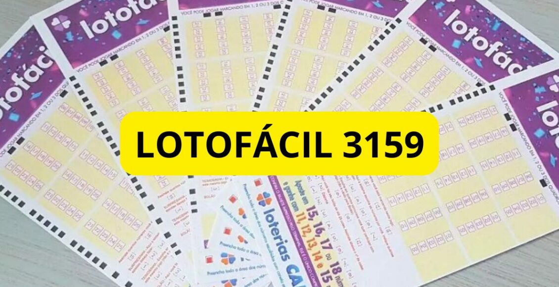 Resultado da Lotofácil 3159