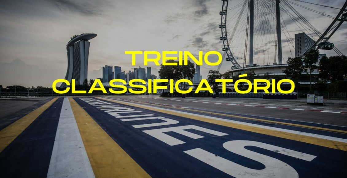 Treino classificatório F1 hoje