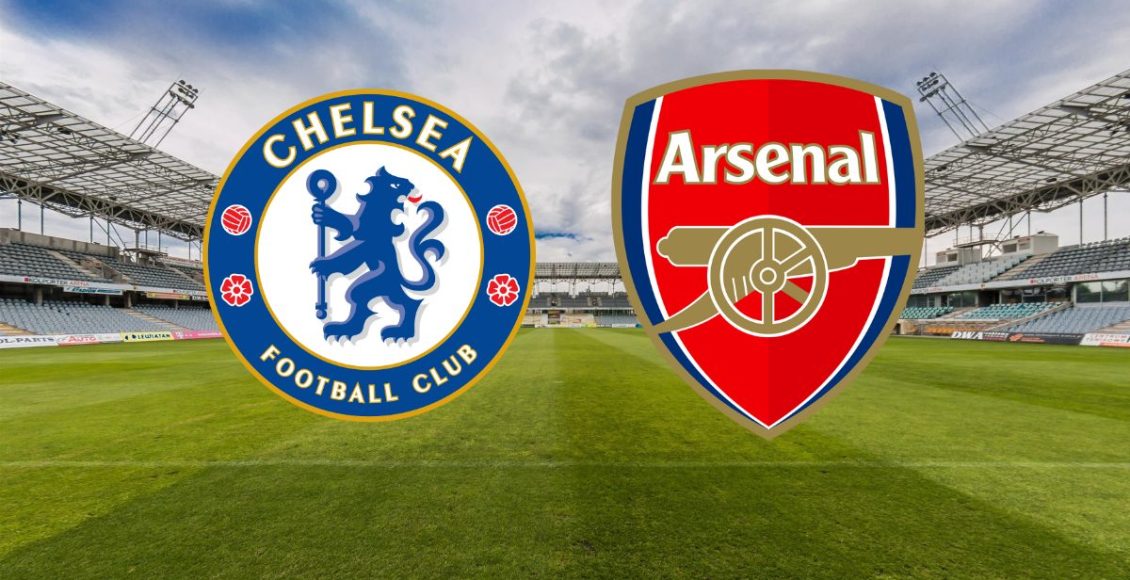 Imagem do jogo do Chelsea x Arsenal