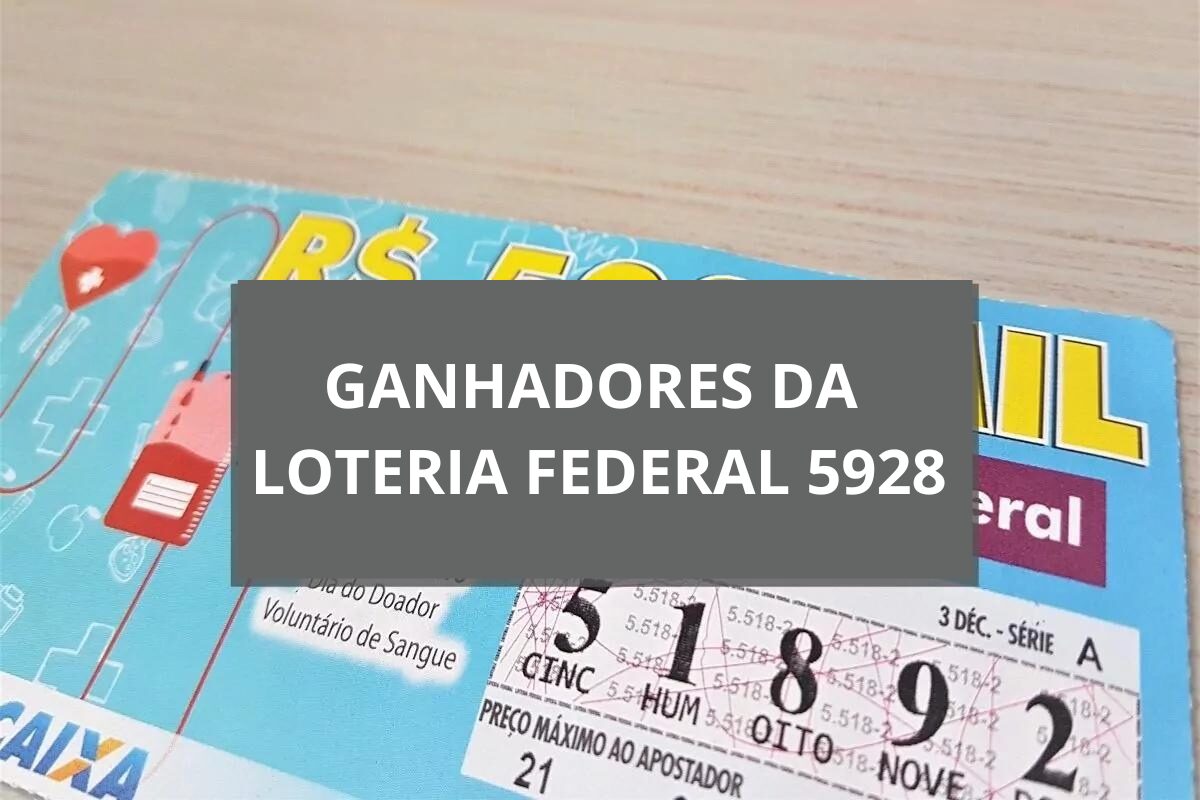 Resultado Da Loteria Federal 5928 De Quarta Feira 18 12 24 DCI