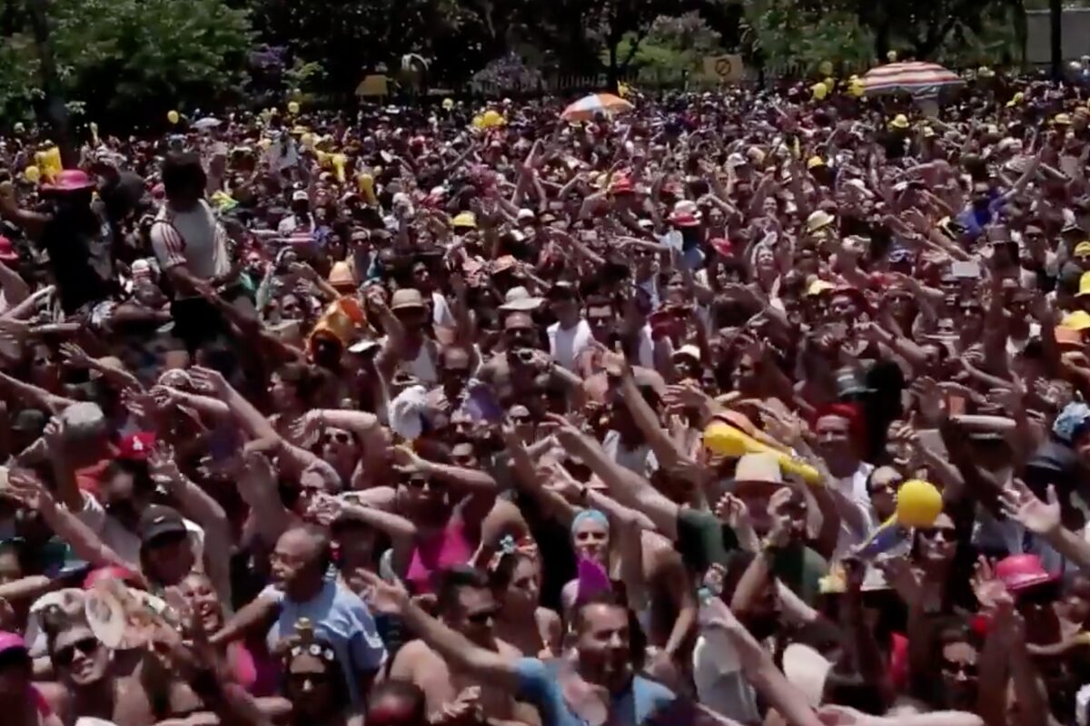 blocos de carnaval no Ibirapuera