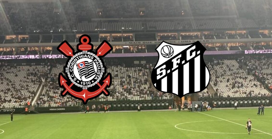 jogo do Corinthians e Santos hoje